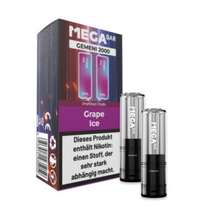 MEGABAR GEMENI 2000 Prefilled Pod - Grape Ice