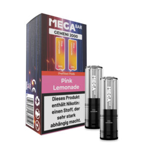MEGABAR GEMENI 2000 Prefilled Pod - Pink Lemonade