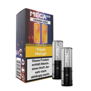 MEGABAR GEMENI 2000 Prefilled Pod - Triple Mango