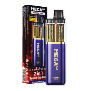 MEGABAR GEMENI 2000 Vape Kit - Midnight Blue