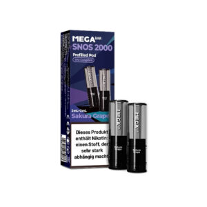MEGABAR SNOS 2000 Prefilled Pod - Sakura Grape
