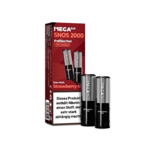 MEGABAR SNOS 2000 Prefilled Pod - Strawberry Ice
