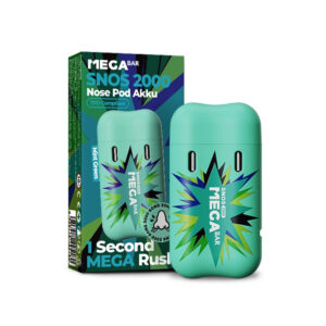 MEGABAR SNOS 2000 Nose Vape Kit - Mint Green