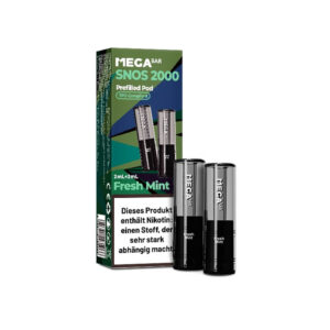 MEGABAR SNOS 2000 Prefilled Pod - Fresh Mint